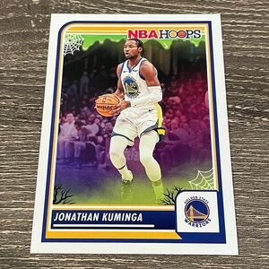 2023-24 HAUNTED NBA HOOPS Jonathan Kuminga Warriors Basketball Card #231